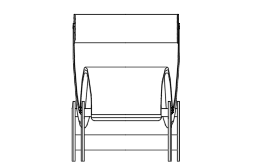 Dowload free Chaise Longue designed by Le Corbusier elevation autocad block. Autocad block make by Be Interior Designer for block free download