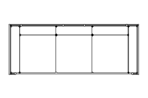 Dowload free Sofa LC4 designed by Le Corbusier plan autocad block. Autocad block make by Be Interior Designer for block free download