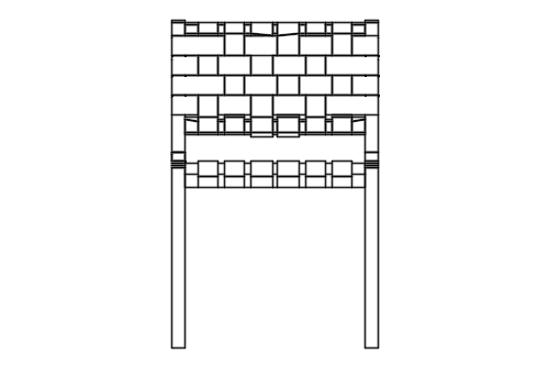 Dowload free Paimio Chair designed by Alvar Aalto elevation autocad block. Autocad block make by Be Interior Designer for block free download