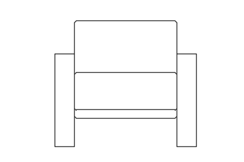 Dowload free Paimio Seat designed by Alvar Aalto elevation autocad block. Autocad block make by Be Interior Designer for block free download