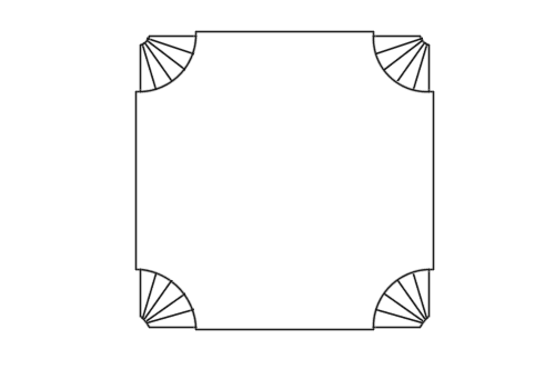 Dowload free Stool designed by Alvar Aalto plan autocad block. Autocad block make by Be Interior Designer for block free download