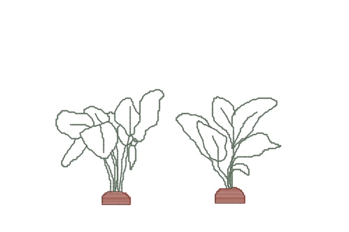 Dowload free Red radish plants elevation autocad block. Autocad block make by Be Interior Designer for block free download