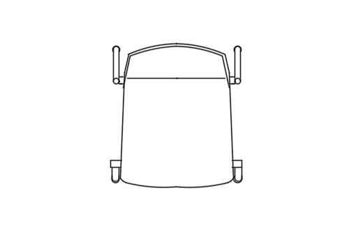 Dowload free Modern chair without armrests plan autocad block. Autocad block make by Be Interior Designer for block free download