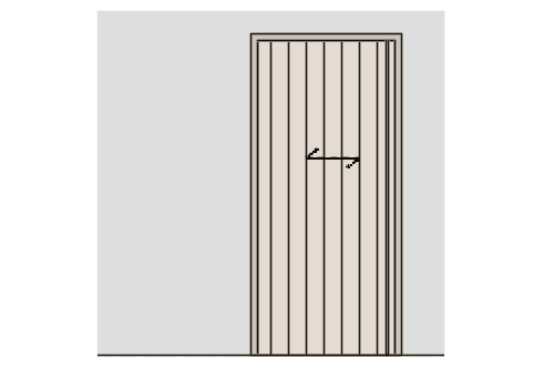 Dowload free Sliding wood door elevation autocad block. Autocad block make by Be Interior Designer for block free download